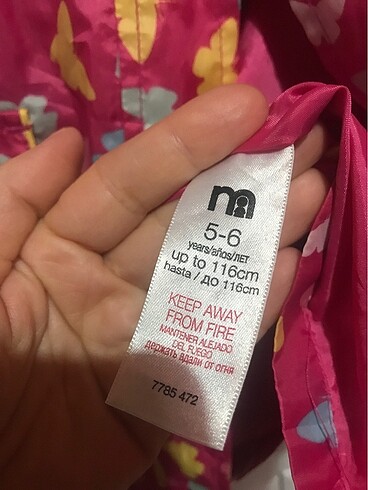 Mothercare kız çocuk yağmurluk - Görsel 3