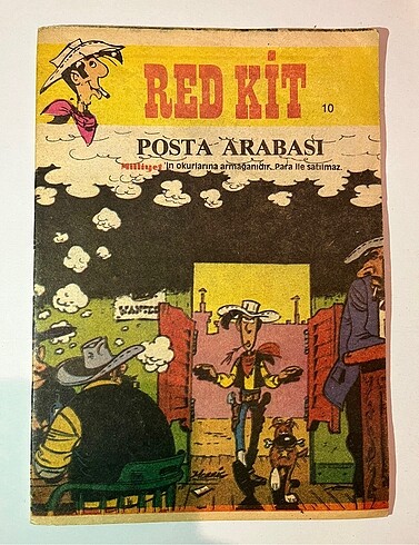 Red kıt çizgi roman 1989: 3 adet