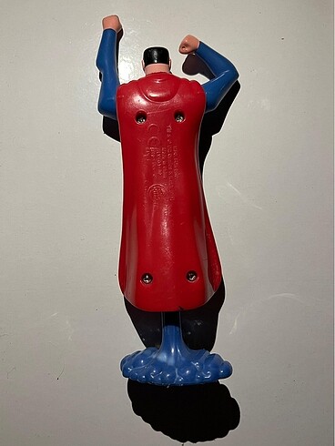  Beden Renk Batman ve Süperman figürü