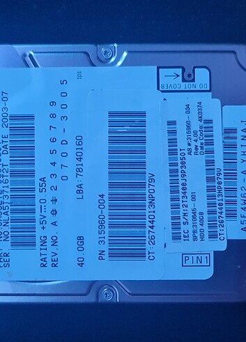  Beden Sata HDD