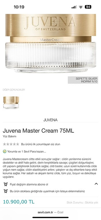 Juvena Master Cream