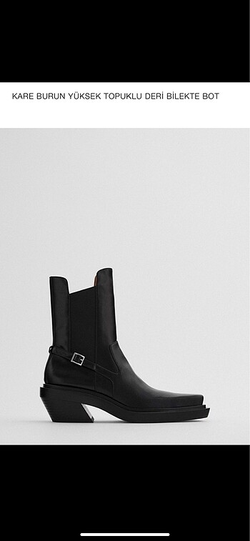 ZARA 0 DERİ KAREBURUNLU BOT