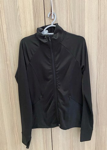 Fermuarlı Siyah Spor Kadın Ceket