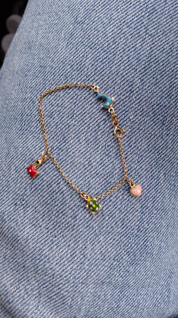 14k Çocuk Bileklik - Görsel 3