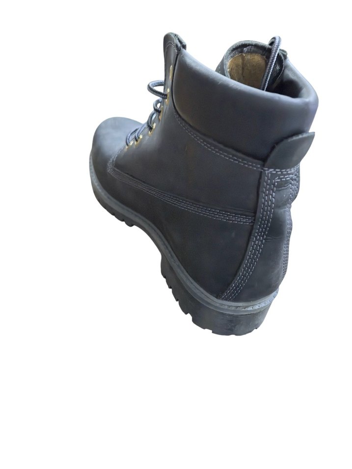 Erkek hakiki deri Siyah  Bot - Günlük Kullanım - Görsel 3