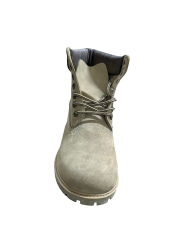 Hakiki deri Bej nubuk Erkek Bağcıklı Bot - Görsel 2