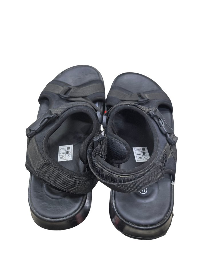 Erkek Siyah Spor Sandalet, - Görsel 3