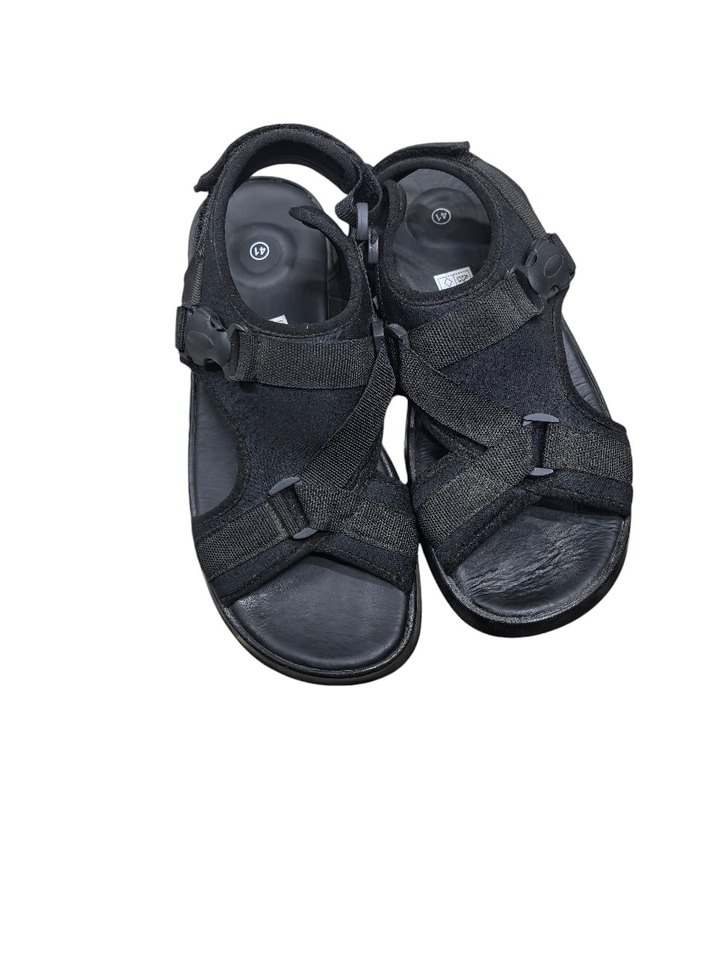 Erkek Siyah Spor Sandalet, - Görsel 2