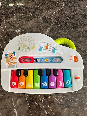 fisher price piyano oyuncak tertemiz kullanmadı bile maalesef