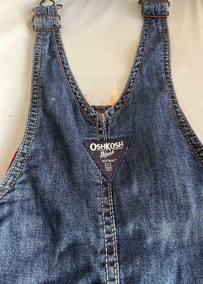 carters oshkosh marka bahçevan tulum kot 18 ay - Görsel 2