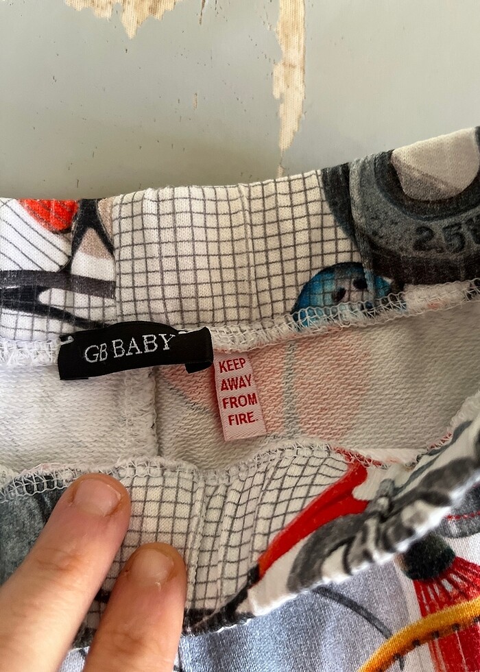 gb baby şort erkek çocuk 1-2 yaş - Görsel 2