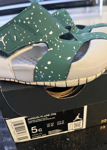 nike orjinal jordan marka 21 nunara sandalet - Görsel 2