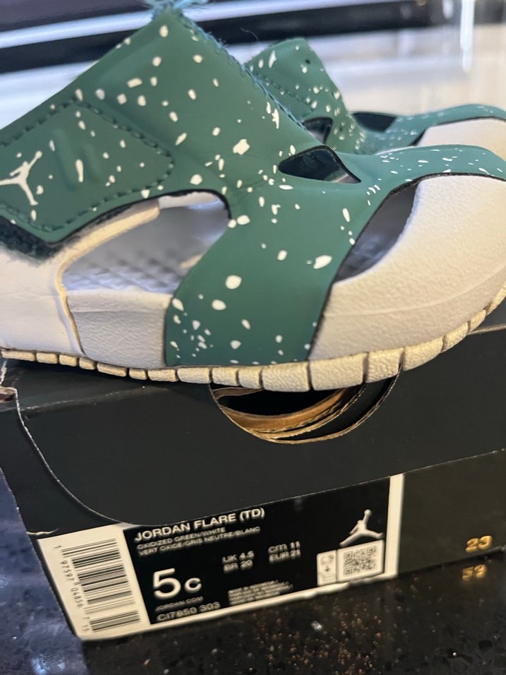 nike orjinal jordan marka 21 nunara sandalet - Görsel 2