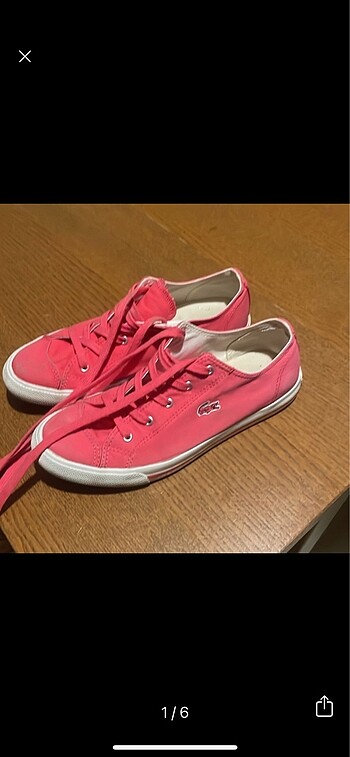 37 Beden Lacoste 37 numara orijinal