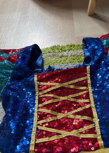 Sarı Nakışlı pamukprenses  Kostümü - Görsel 2