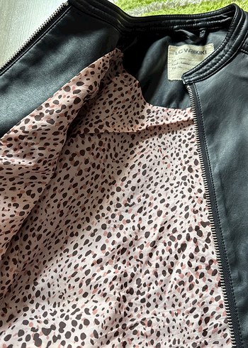 Kız çocuk deri çeket - Görsel 2