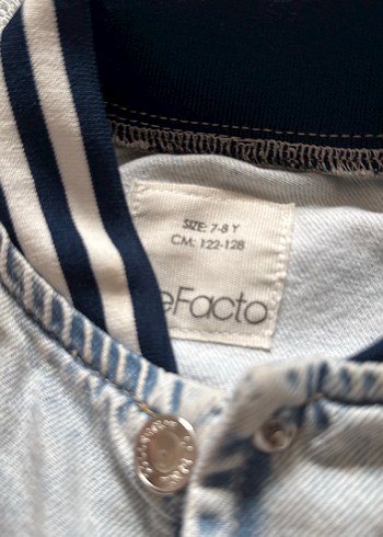 Kız çocuk Kot Ceket - Görsel 2