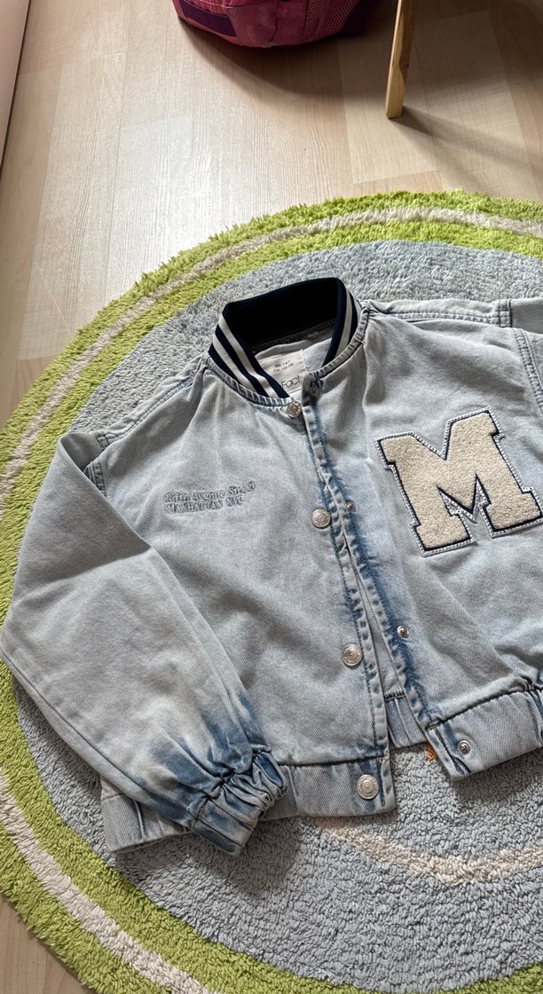 Kız çocuk Kot Ceket - Görsel 3