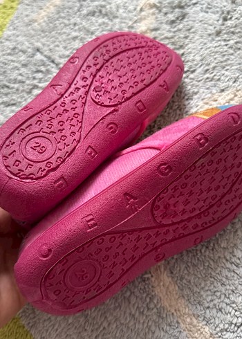 Pembe Kız Çocuk Sıcak Ev Terliği - Görsel 3