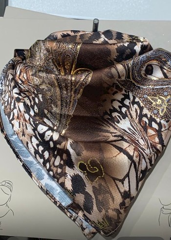 Kadın Çok Renkli fular - Görsel 3