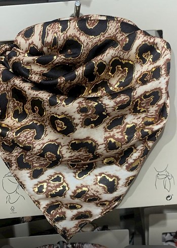 Kadın Çok Renkli fular - Görsel 6