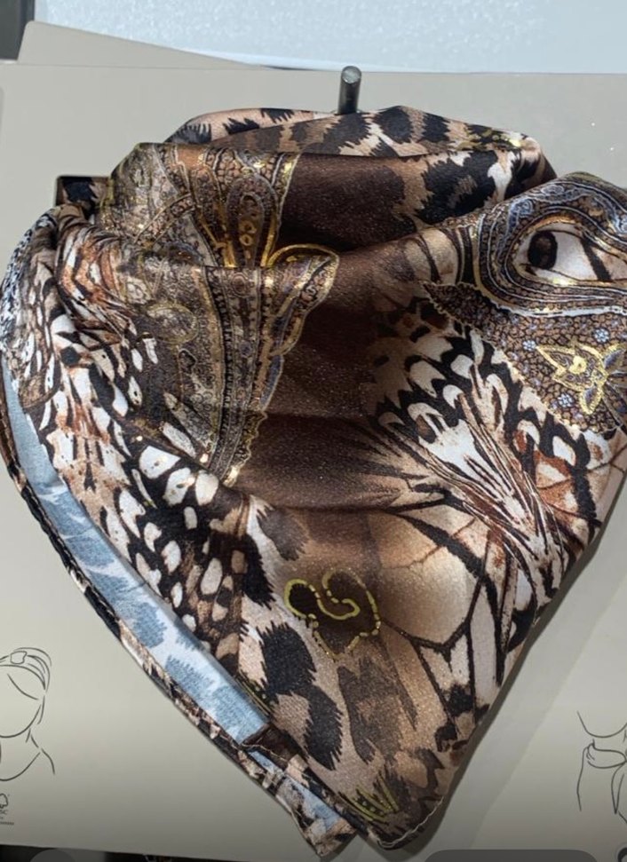 Kadın Çok Renkli fular - Görsel 3