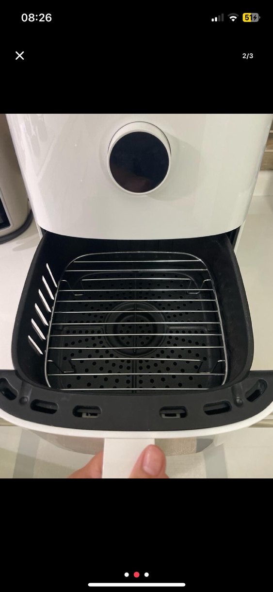 Beyaz Mutfak Fritözü ve Izgara - Görsel 2