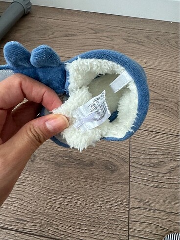 16 Beden mavi Renk Lcw bebek ev ayakkabısı