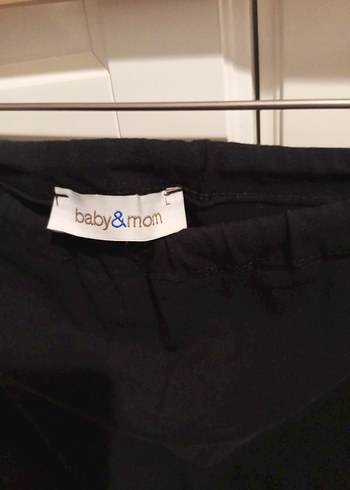 Siyah Normal Boy Hamile Taytı - Görsel 3