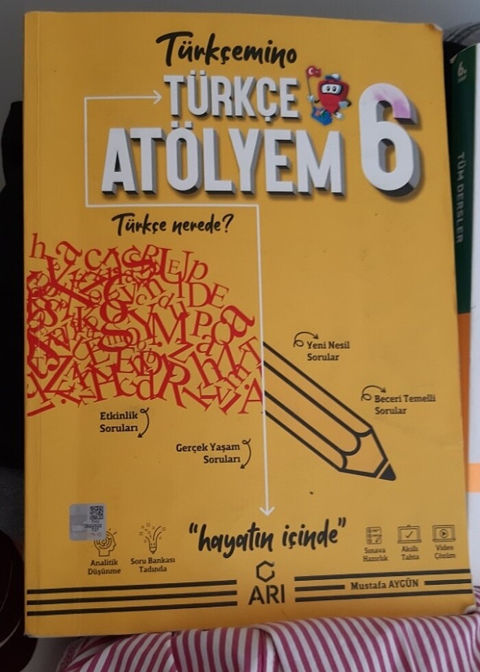 6.sınıf Bilfen tüm dersler Atölye Türkçe test 
ikisi 50 tl - Görsel 2