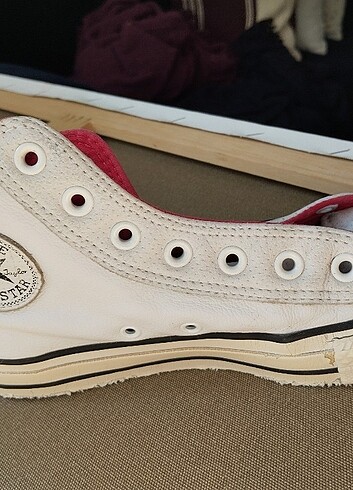 39 Beden Converse deri lastik spor ayakkabı