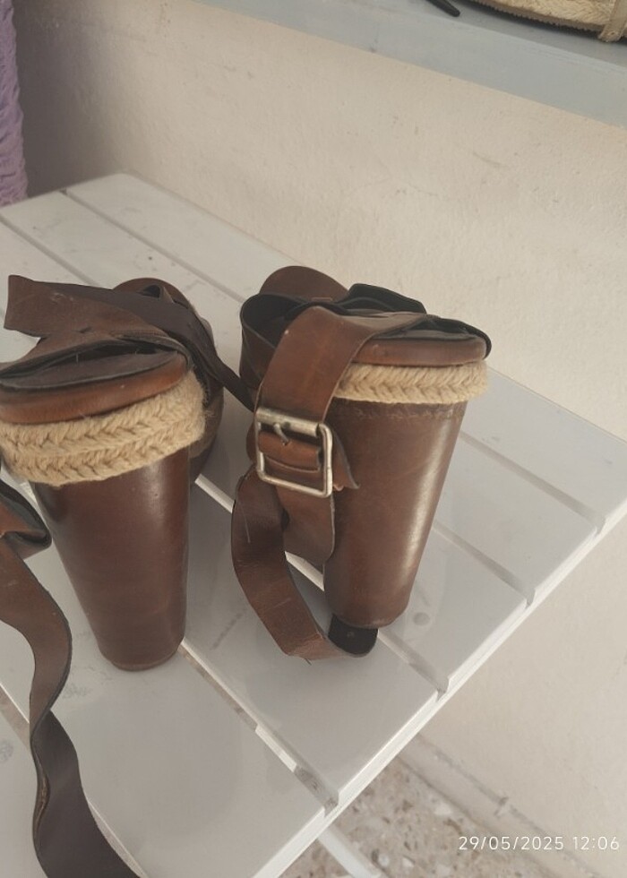 Koton marka 38 beden bantlı ayakkabı - Görsel 5