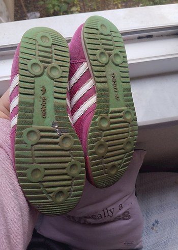 Kız Çocuk Pembe Cırt Cırtlı Sneakers - Görsel 3