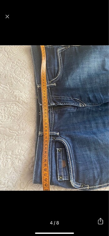 30 Beden mavi Renk Massimo Dutti jean