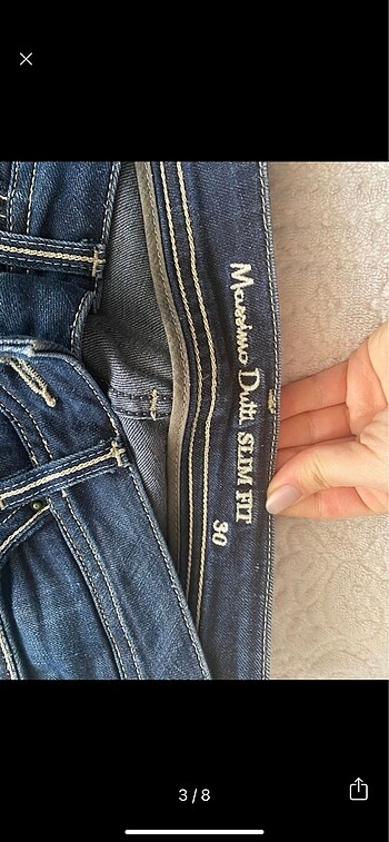 30 Beden Massimo Dutti jean