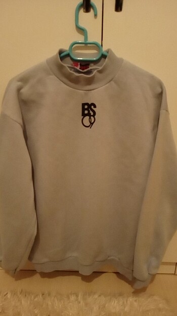 s Beden Önü yazılı sweatshirt