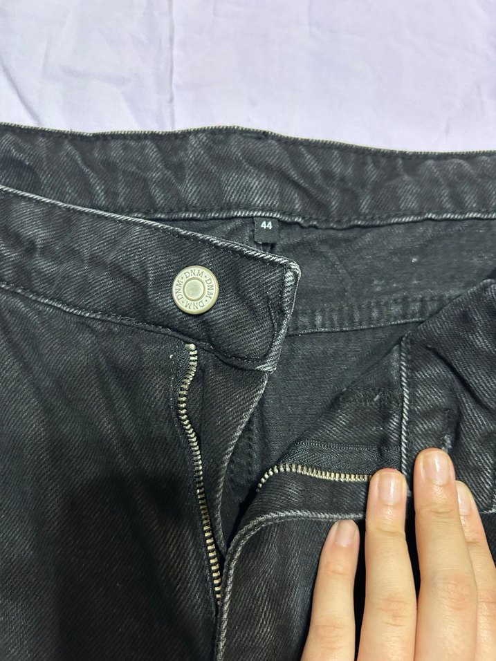 trendyolmilla yüksek bel mom jeans - Görsel 2