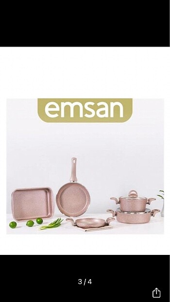 Emsan marmo set