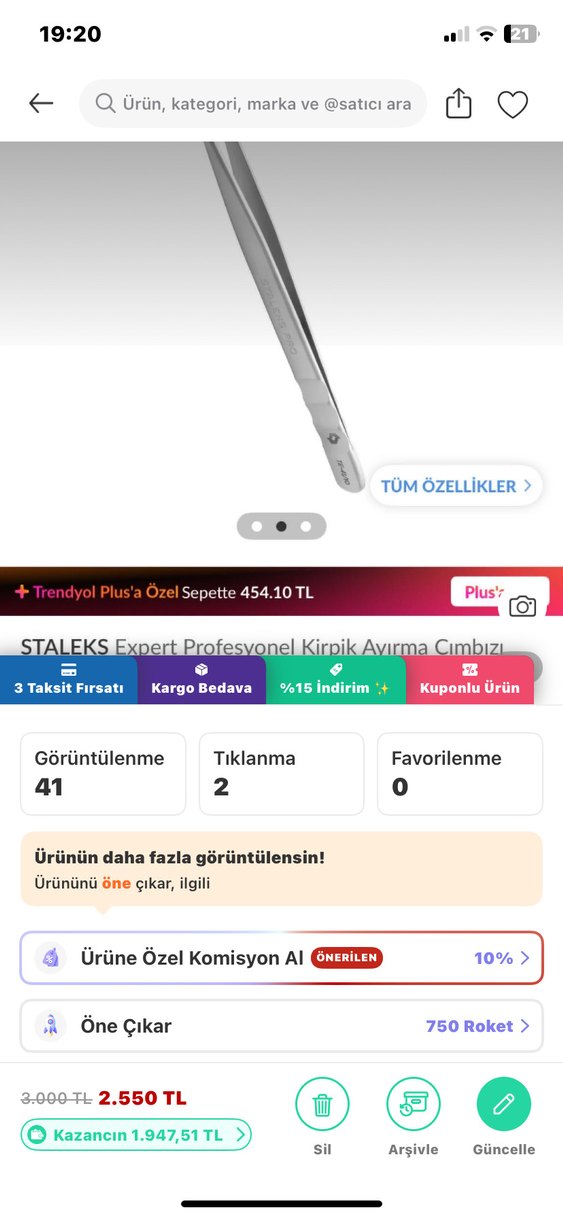 Mor Tonlarında Sahte Kirpik ve Aksesuar Seti - Görsel 5