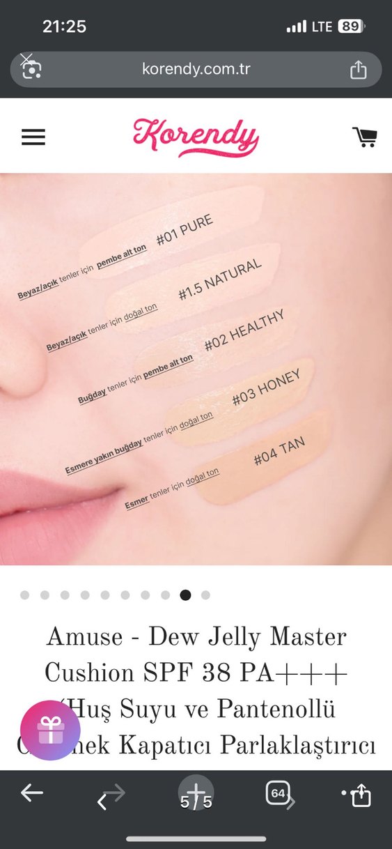 AMUSE Açık Bej Pudra - Görsel 3