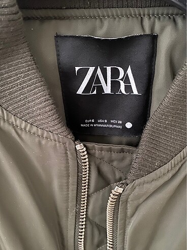 s Beden Zara bomber ceket fiyat düştü !!!