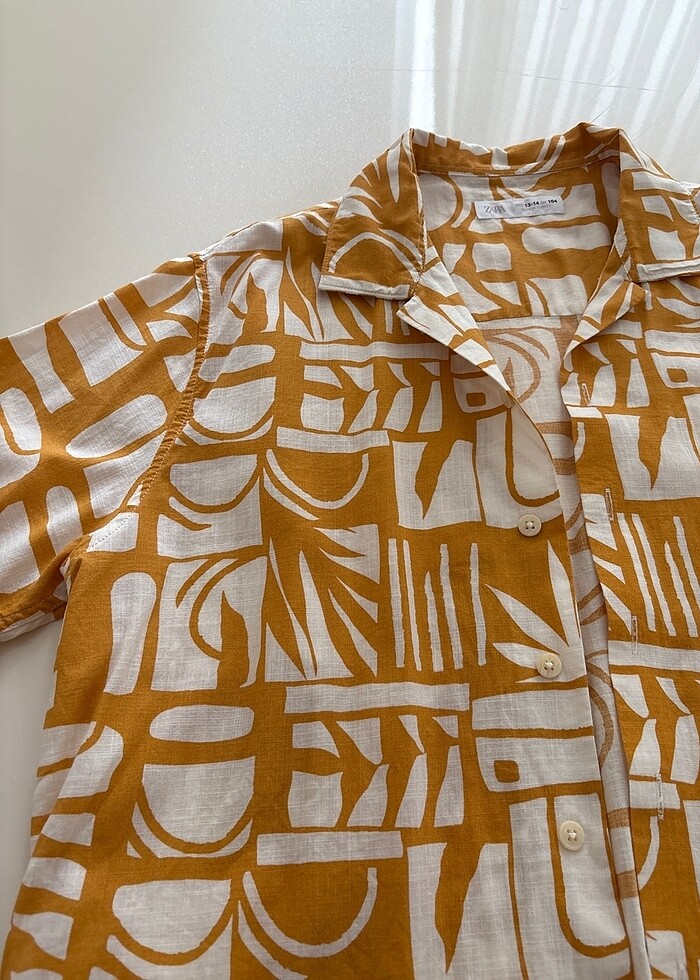 Zara Erkek çocuk gömleği - Görsel 4