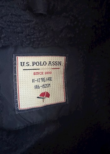 Us Polo Erkek  11-12 Yaş Lacivert Çocuk  Montu - Görsel 4