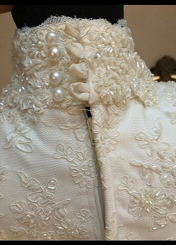 Zarif Tesettür Gelinlik - Görsel 6