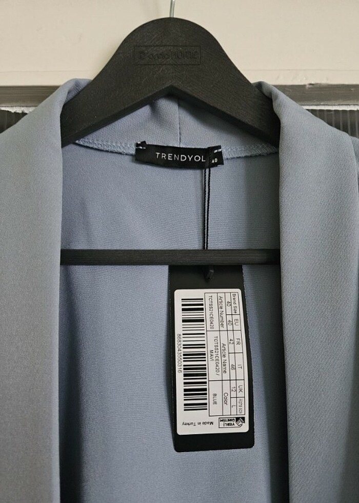 Dokuma Ceket Trendyol - Görsel 2