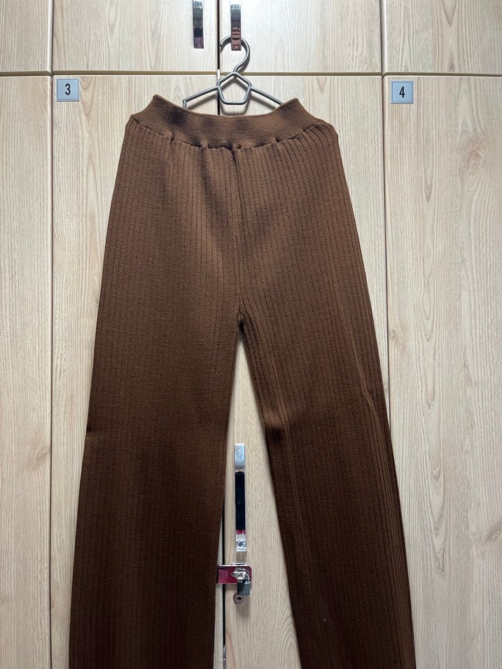 Kahverengi Triko Kadın Kazak - Görsel 3