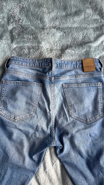 36 Beden mavi Renk Zara Basic Denim