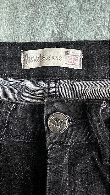 Diğer Inside Jeans Gri-Siyah Eskitme