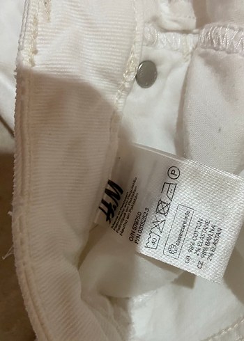 Beyaz kot pantolon - Görsel 7