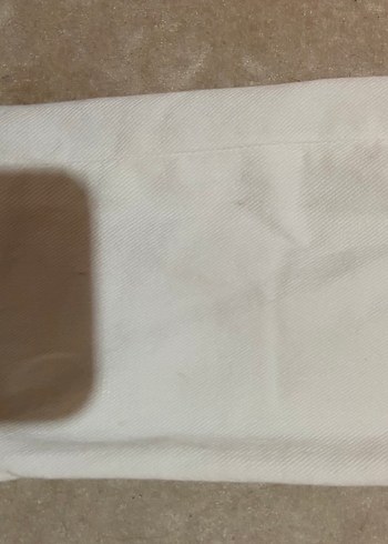 Beyaz kot pantolon - Görsel 3